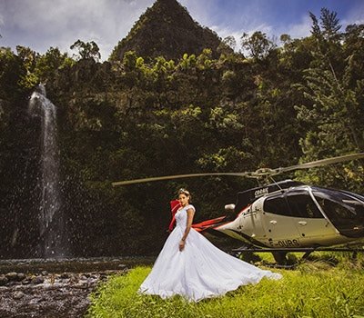 marriage - wedding - demande helicoptere
